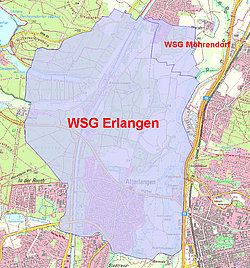 Umgriff des WSG Erlangen-West