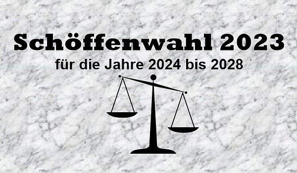Schöffenwahl / Jugendschöffenwahl 2023